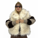 pelliccia corta smanicata elodie